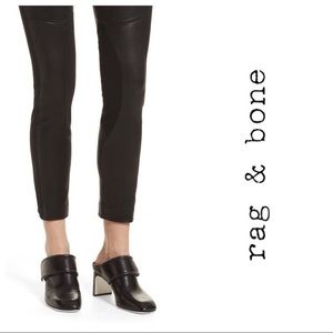 Rag and Bone Elliot Mule Black Size 37